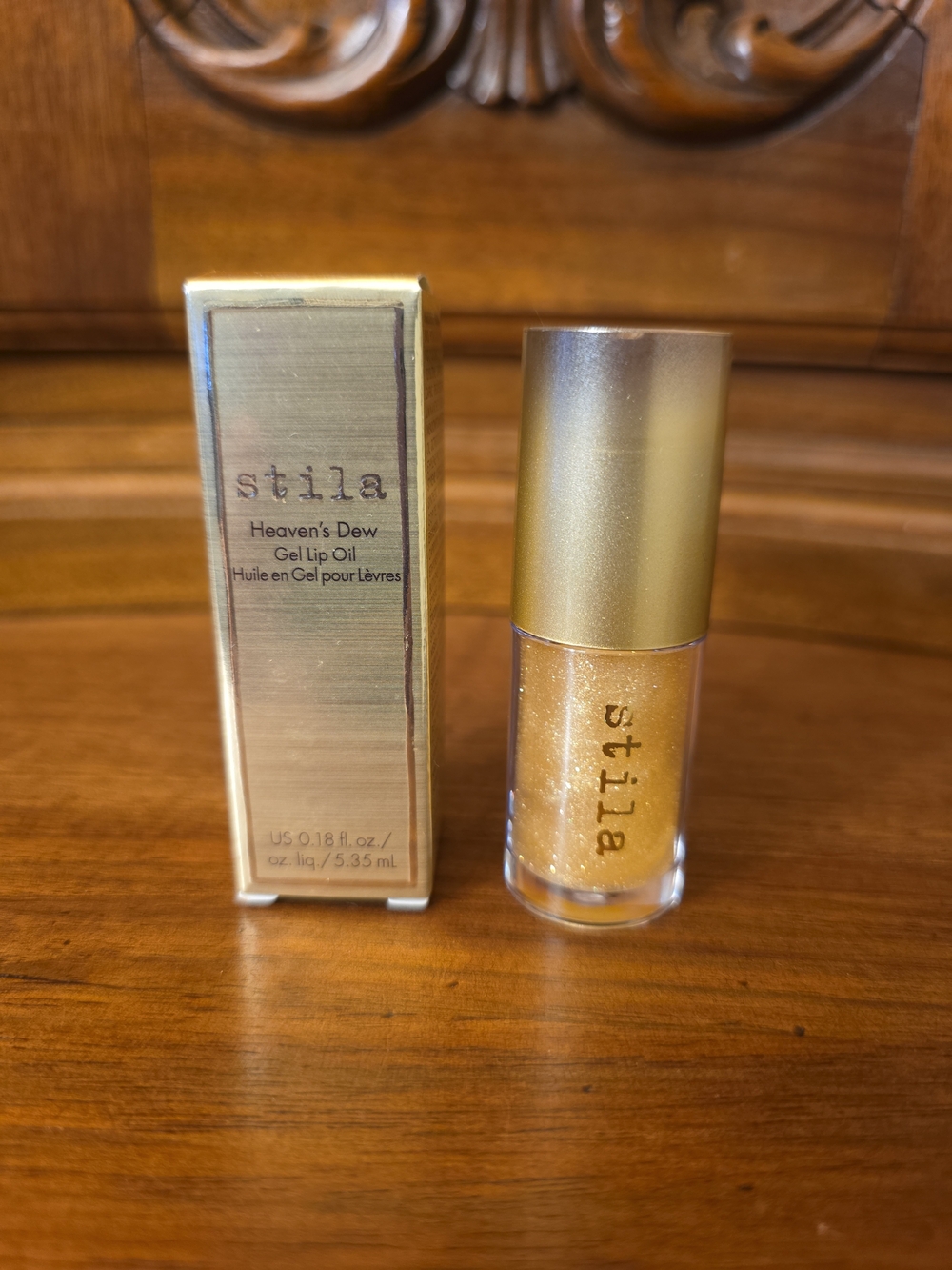 Stila Heaven's Dew Gel Lip Oil, .18oz--NIB